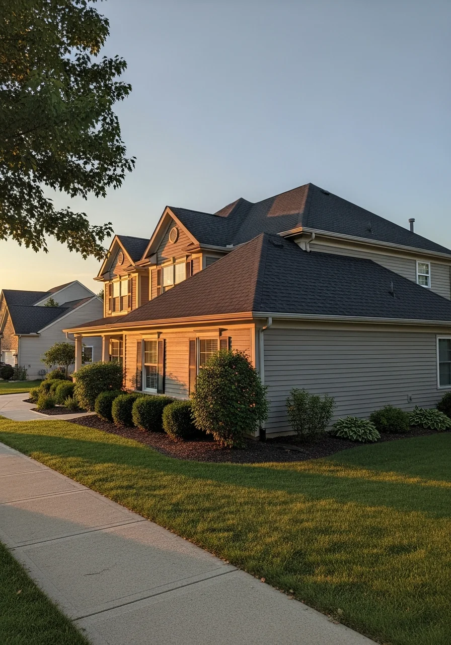 Kettering home exterior showing quality workmanship and property care.
